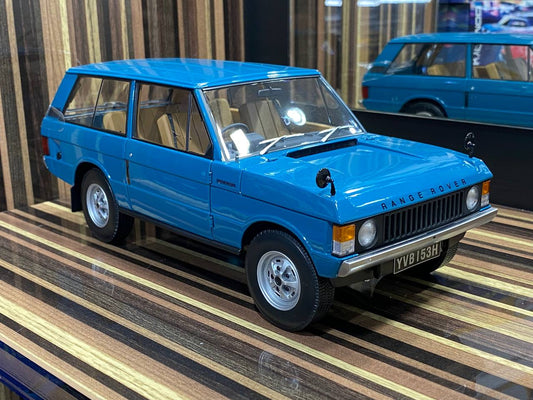 1/18 Diecast Land Rover Range Rover 2Doors Blue Almost Real Scale Model Car