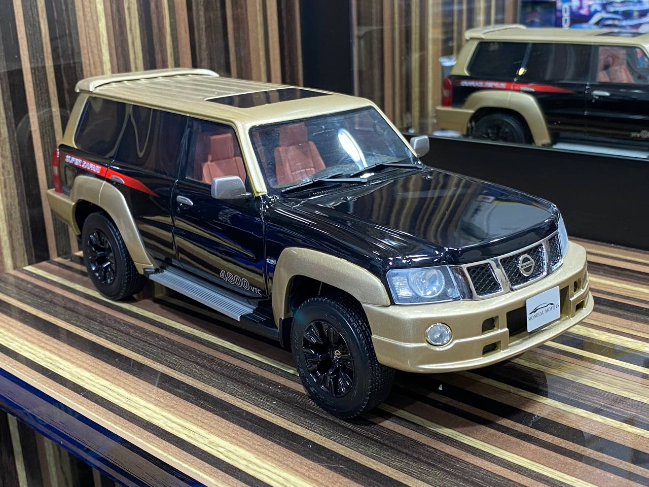 1/18 Diecast Nissan Patrol Super Safari IVY Models Scale Model Car