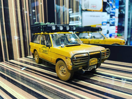 1/18 Diecast Land Rover Range Rover "Camel Trophy Papua New Guinea" Almost Real" Scale Model Car
