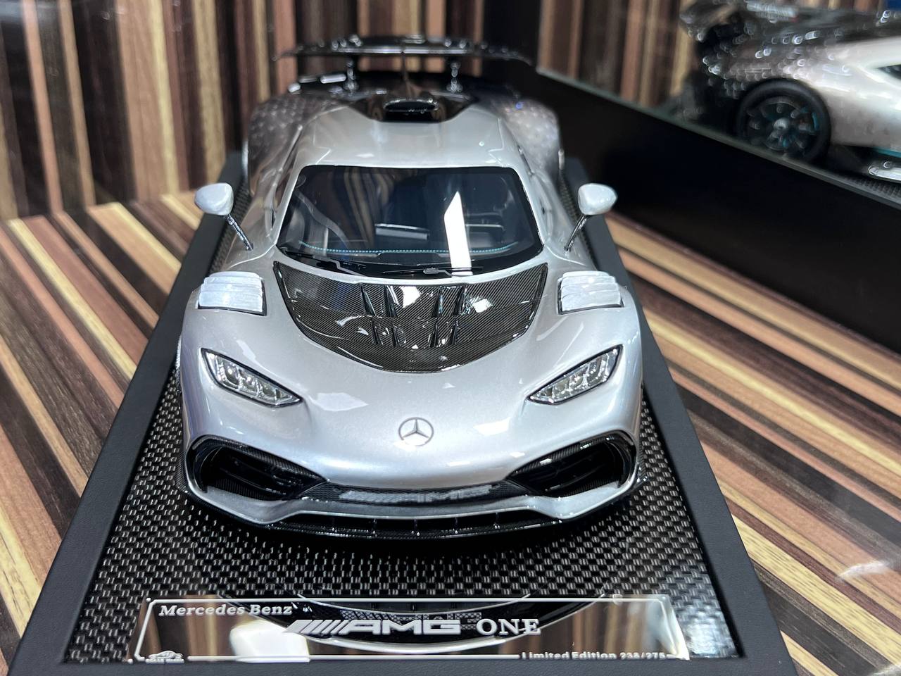 1/18 Resin Mercedes-Benz AMG ONE Silver/Grey by VIP Models