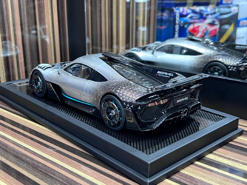 1/18 Resin Mercedes-Benz AMG ONE Silver/Grey by VIP Models