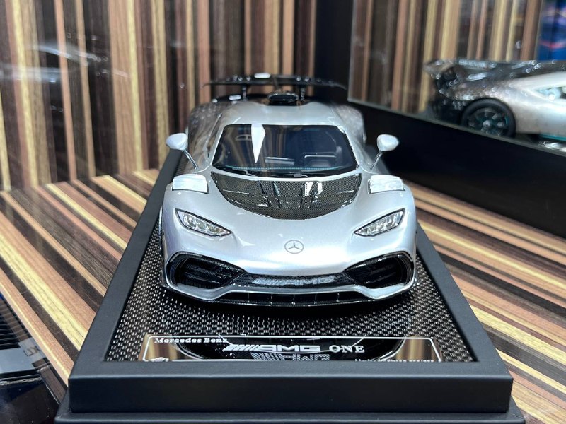 1/18 Resin Mercedes-Benz AMG ONE Silver/Grey by VIP Models