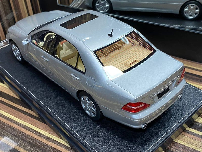1/18 Diecast Lexus LS430 Silver IVY Models Scale Model Car