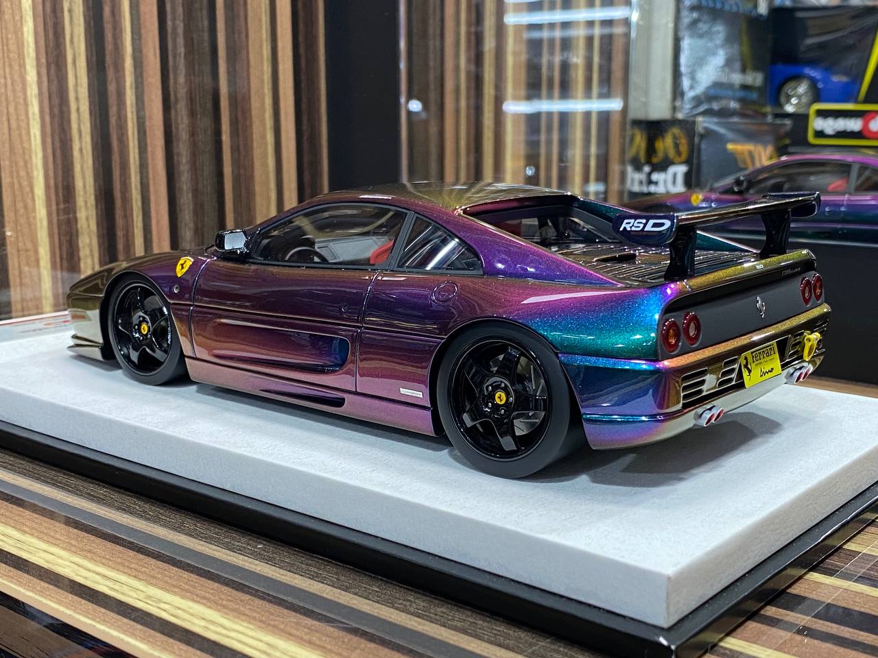Ferrari F355 Berlinetta RS Purple Model Work Shop by Dino