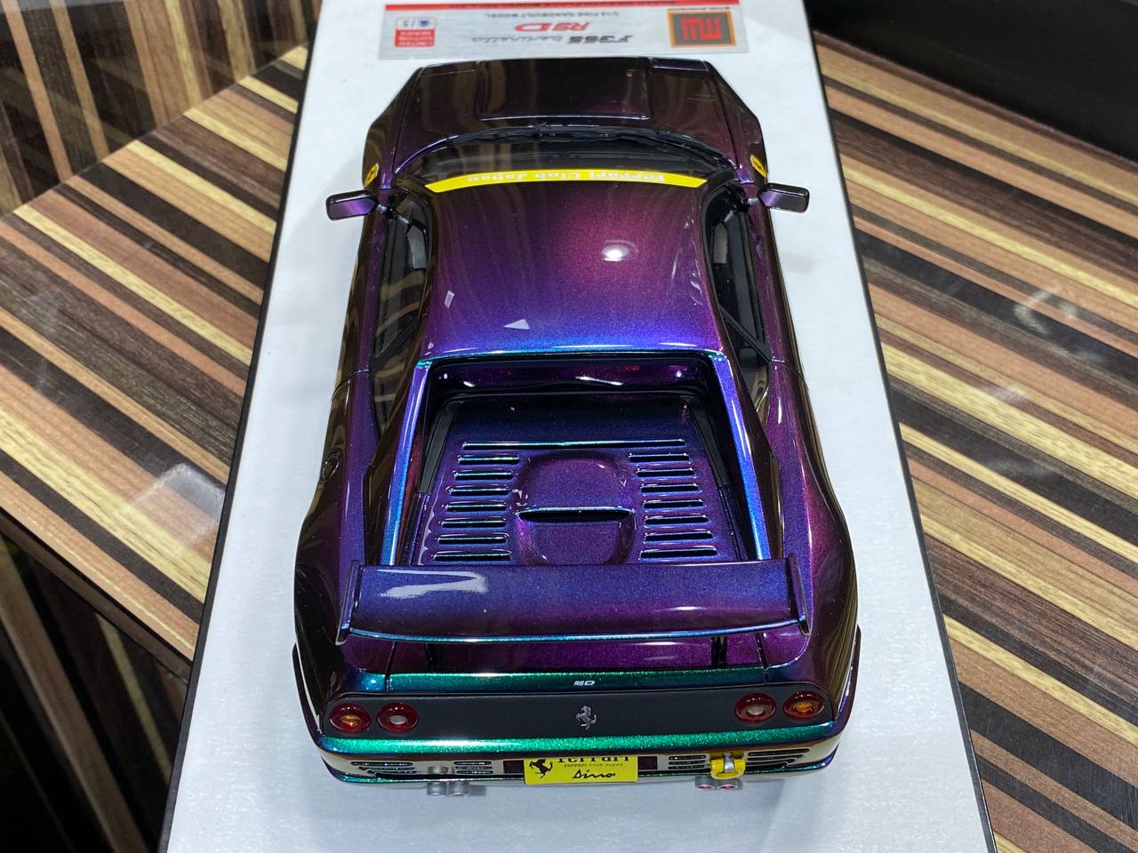 Ferrari F355 Berlinetta RS Purple Model Work Shop by Dino