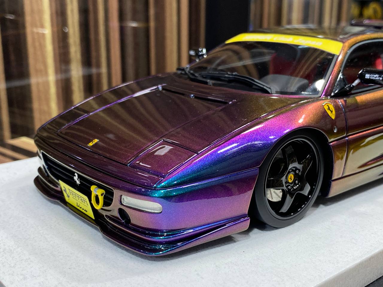 Ferrari F355 Berlinetta RS Purple Model Work Shop by Dino