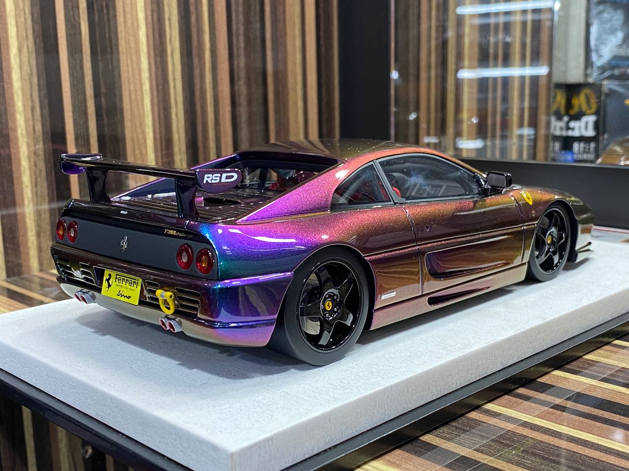 Ferrari F355 Berlinetta RS Purple Model Work Shop by Dino