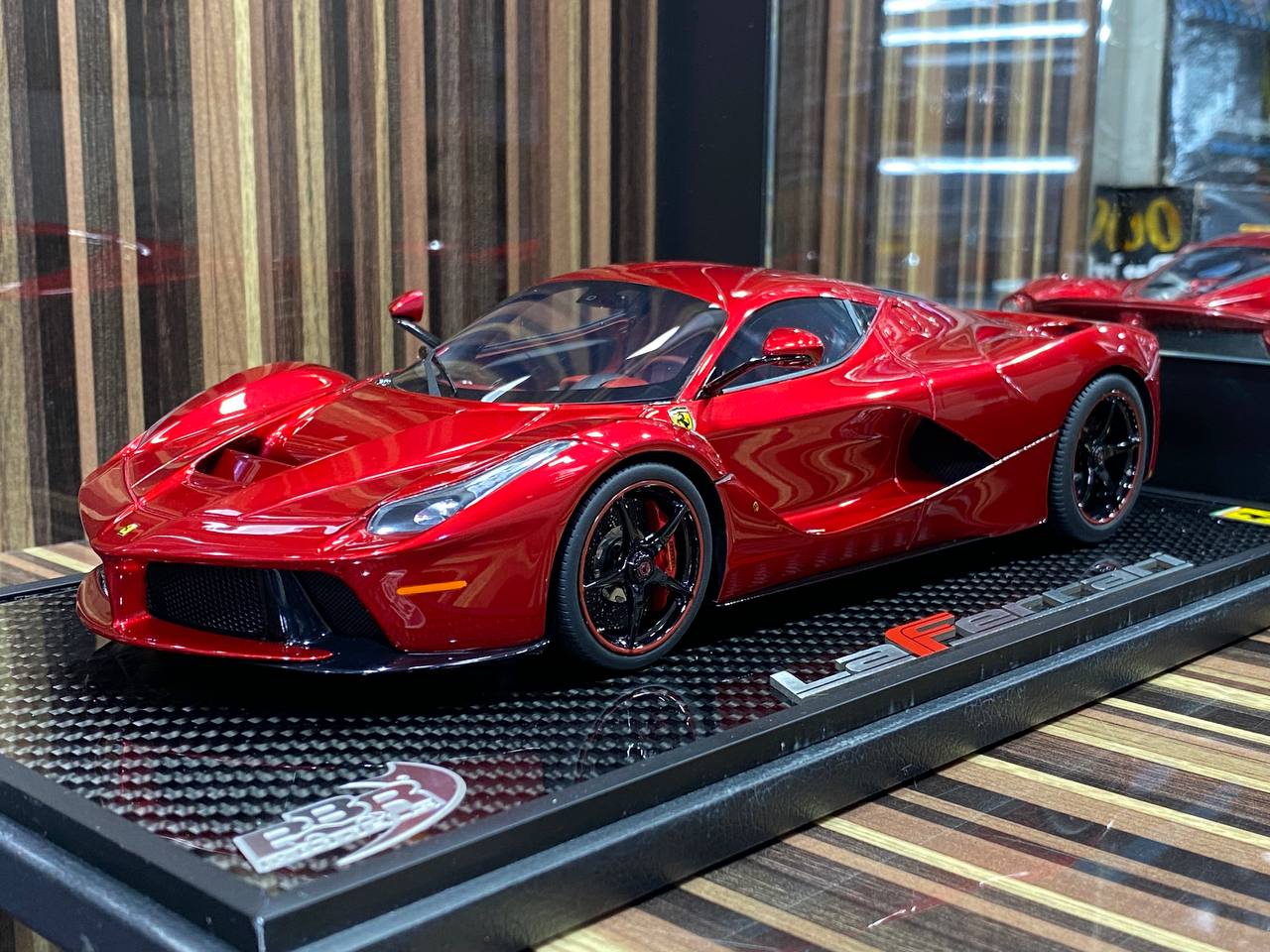 1/18 Diecast Ferrari LaFerrari Rosso Corsa BBR Scale Model Car