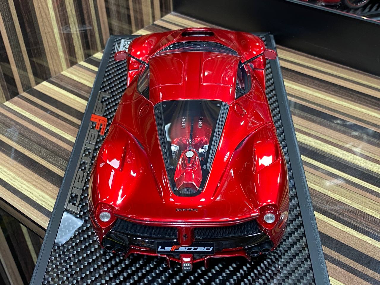 1/18 Diecast Ferrari LaFerrari Rosso Corsa BBR Scale Model Car