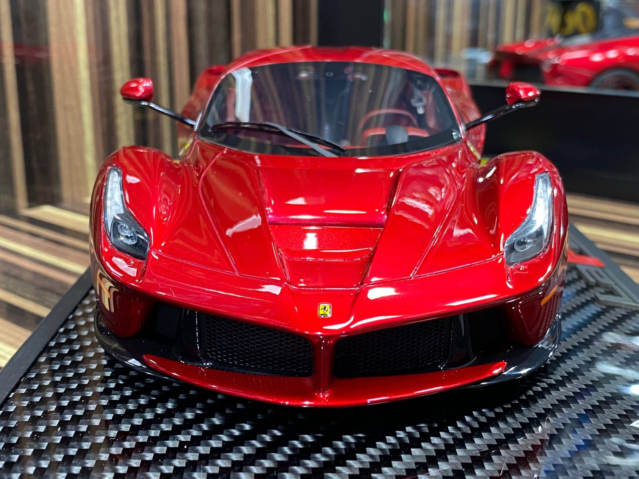1/18 Diecast Ferrari LaFerrari Rosso Corsa BBR Scale Model Car