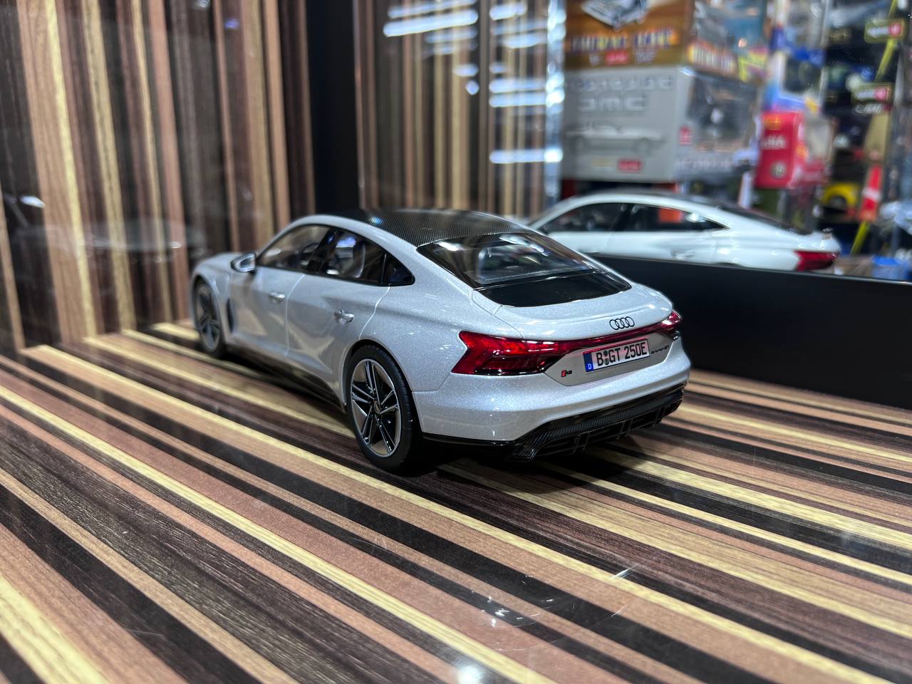 1/18 Diecast Audi RS E-tron GT Norev Scale Model Car - Diecast model car by dturman.com - Norev