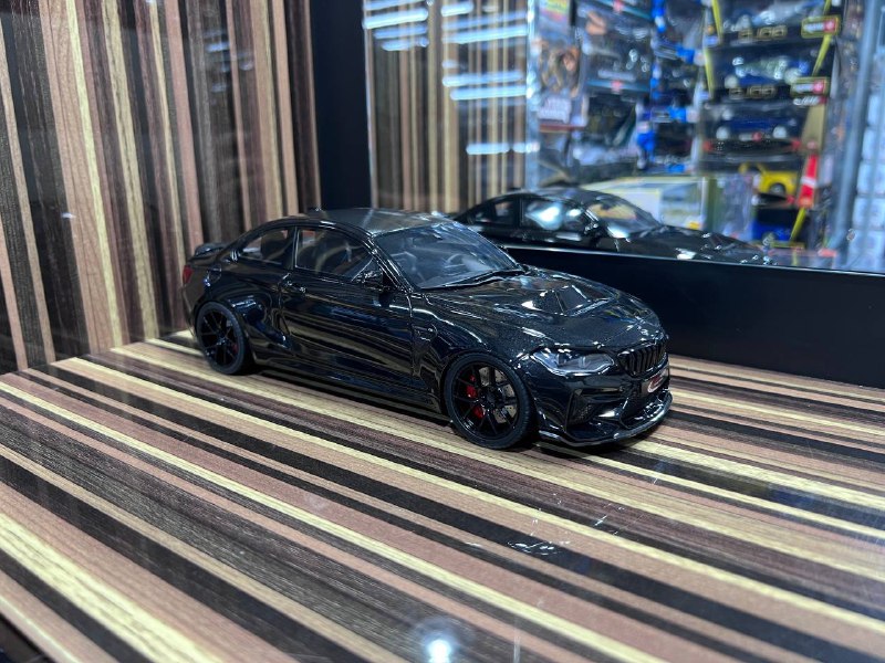 1/18 Diecast BMW M2 Competition Black GT Spirit Scale Model Car