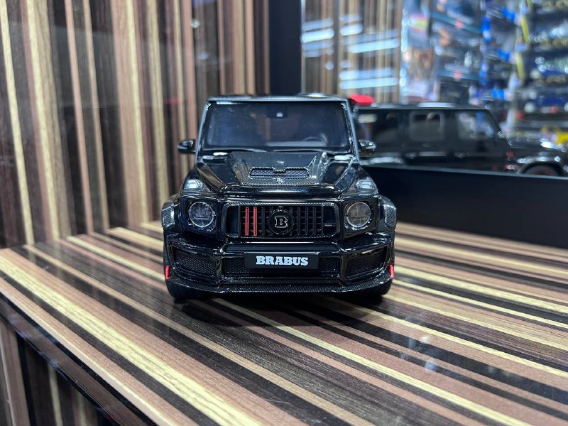 1/18 Resin Mercedes-Benz Brabus G900 Rocket Black Model Car by GT Spirit