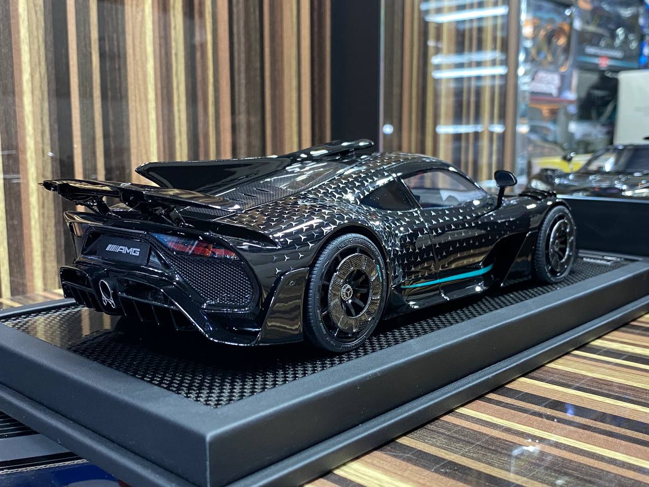1/18 Resin Mercedes-Benz AMG ONE Black by VIP Models