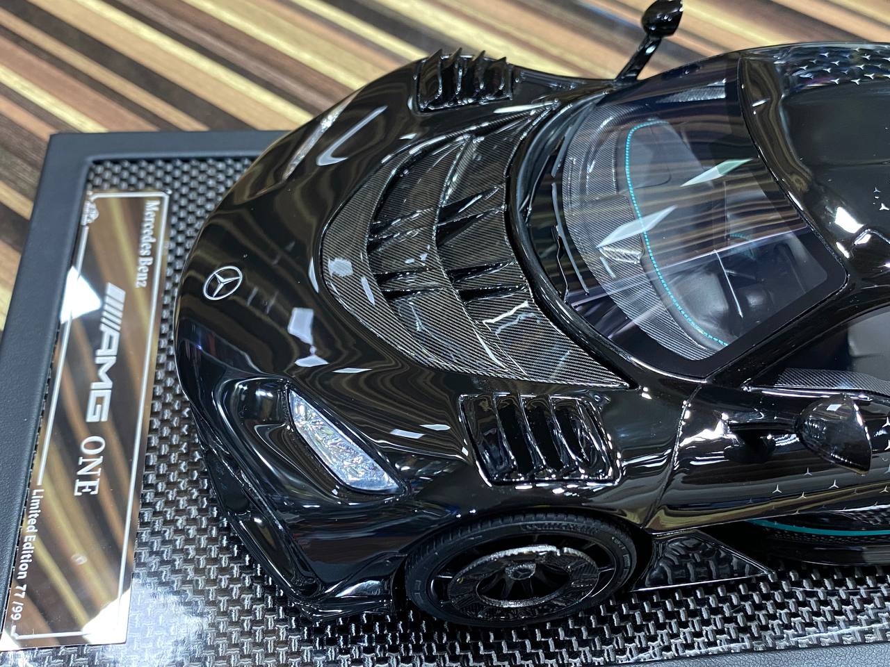 1/18 Resin Mercedes-Benz AMG ONE Black by VIP Models
