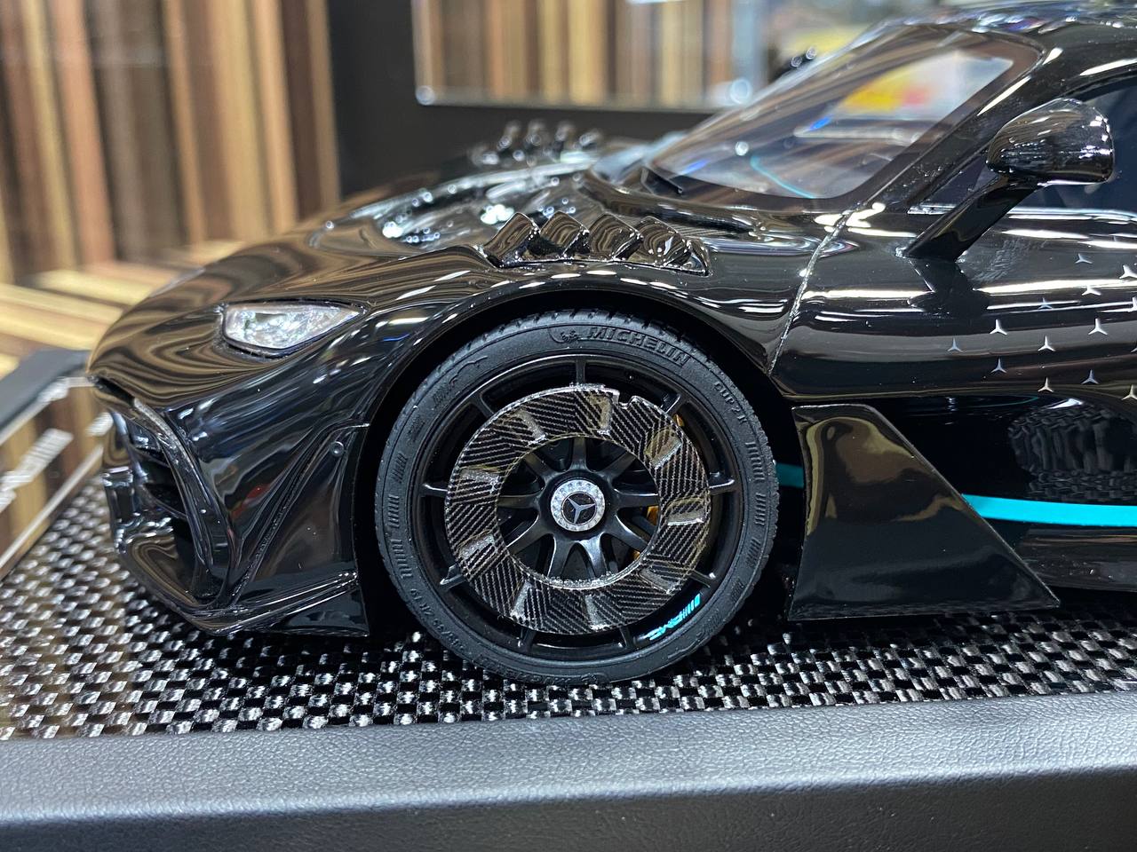1/18 Resin Mercedes-Benz AMG ONE Black by VIP Models