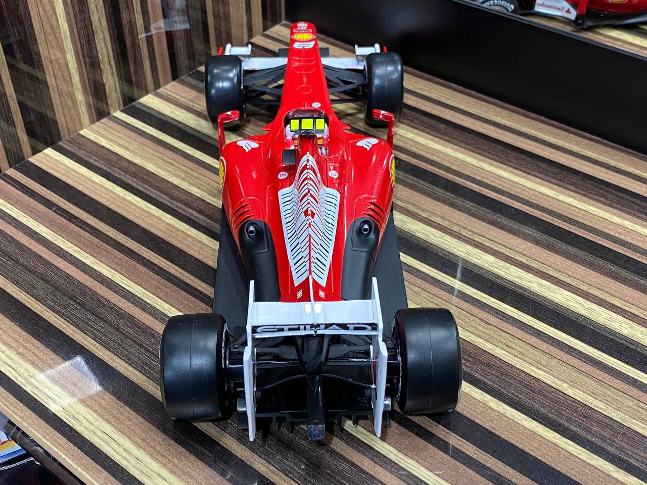 1/18 Diecast F10 Bahrain GP Edition F. Alonso Formula 1 Red Model Car by Hot Wheels
