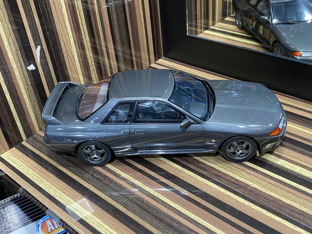 1/18 Nissan Skyline GT-R R32 Otto Grey Model Car