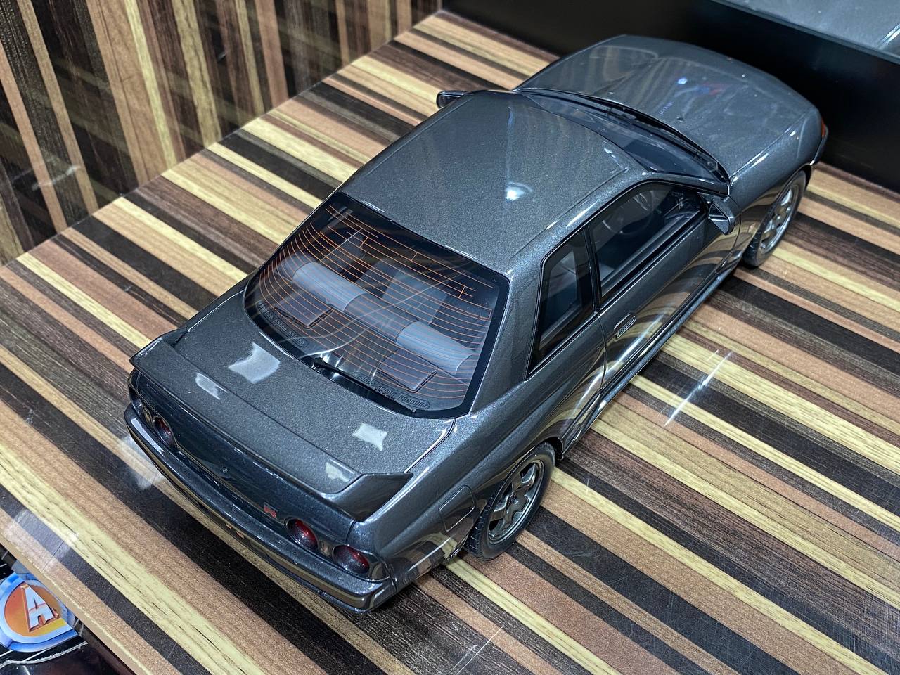 1/18 Nissan Skyline GT-R R32 Otto Grey Model Car