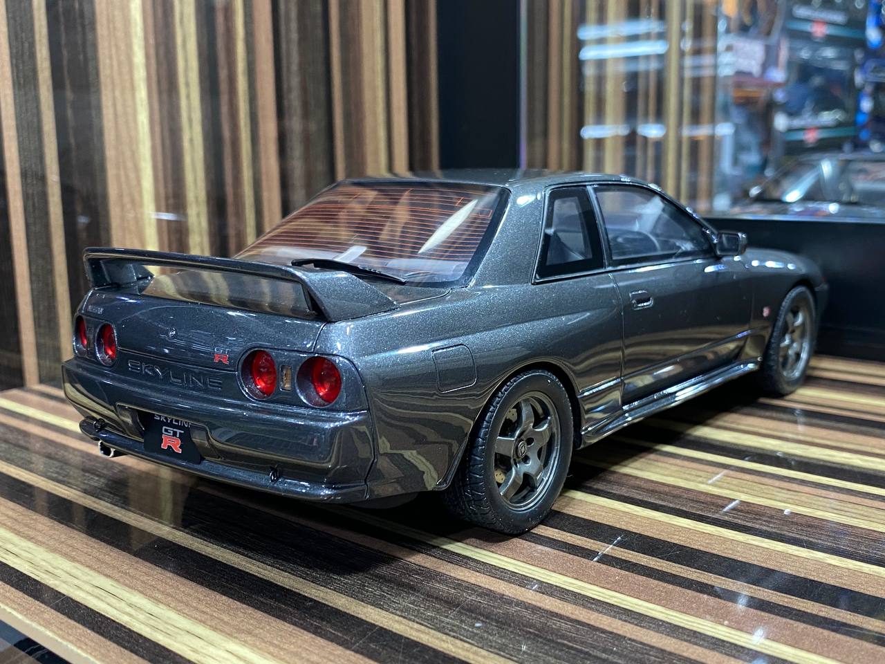 1/18 Nissan Skyline GT-R R32 Otto Grey Model Car