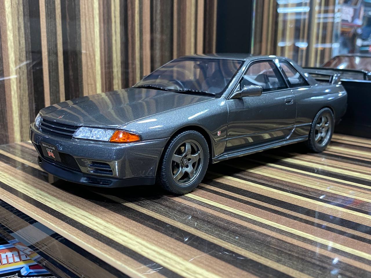 1/18 Nissan Skyline GT-R R32 Otto Grey Model Car