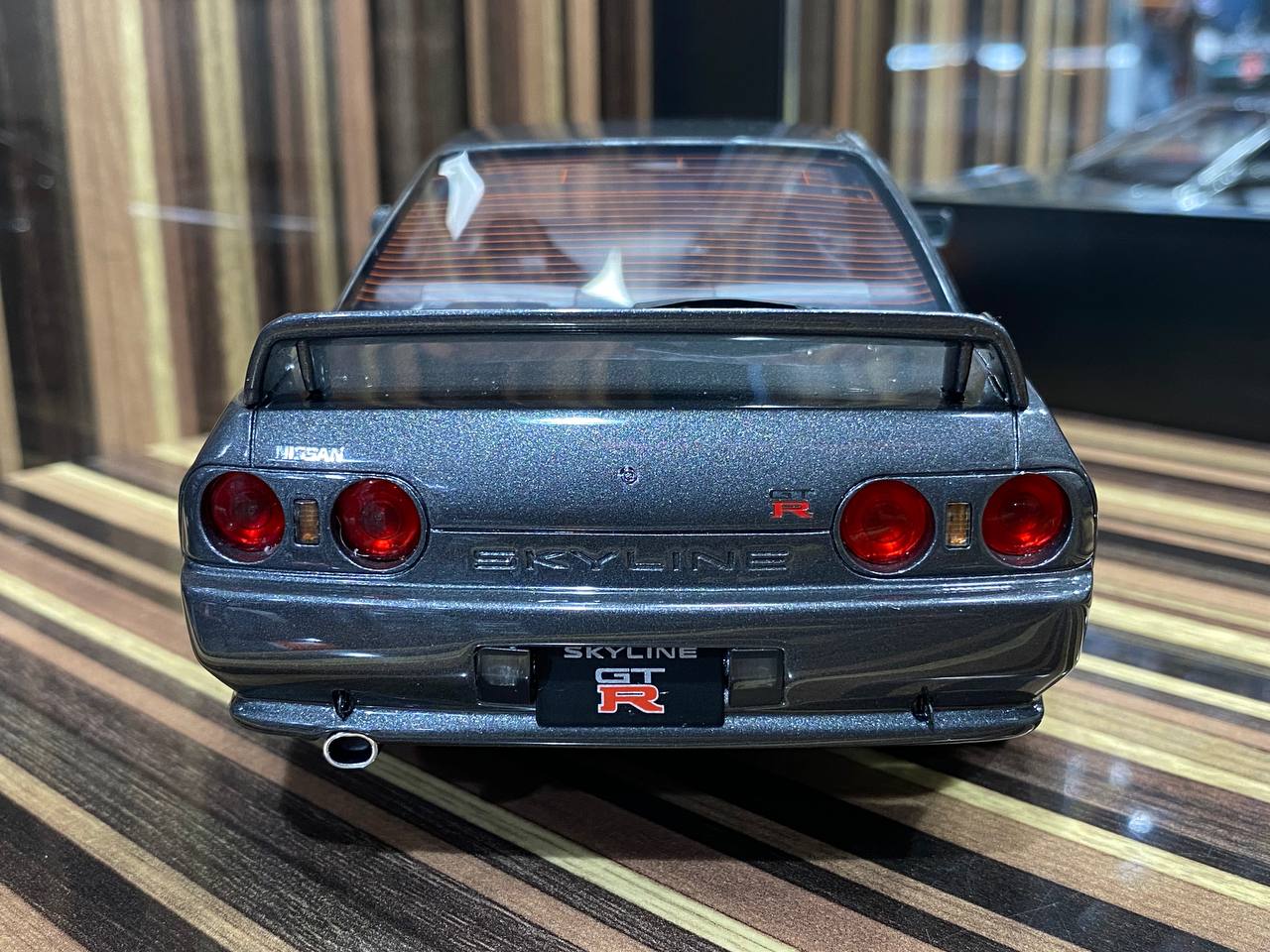 1/18 Nissan Skyline GT-R R32 Otto Grey Model Car