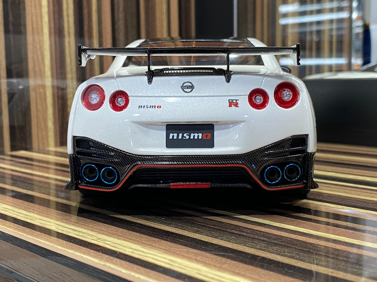 1/18 Diecast Nissan GT-R R35 Nismo Kyosho Samurai Scale Model Car