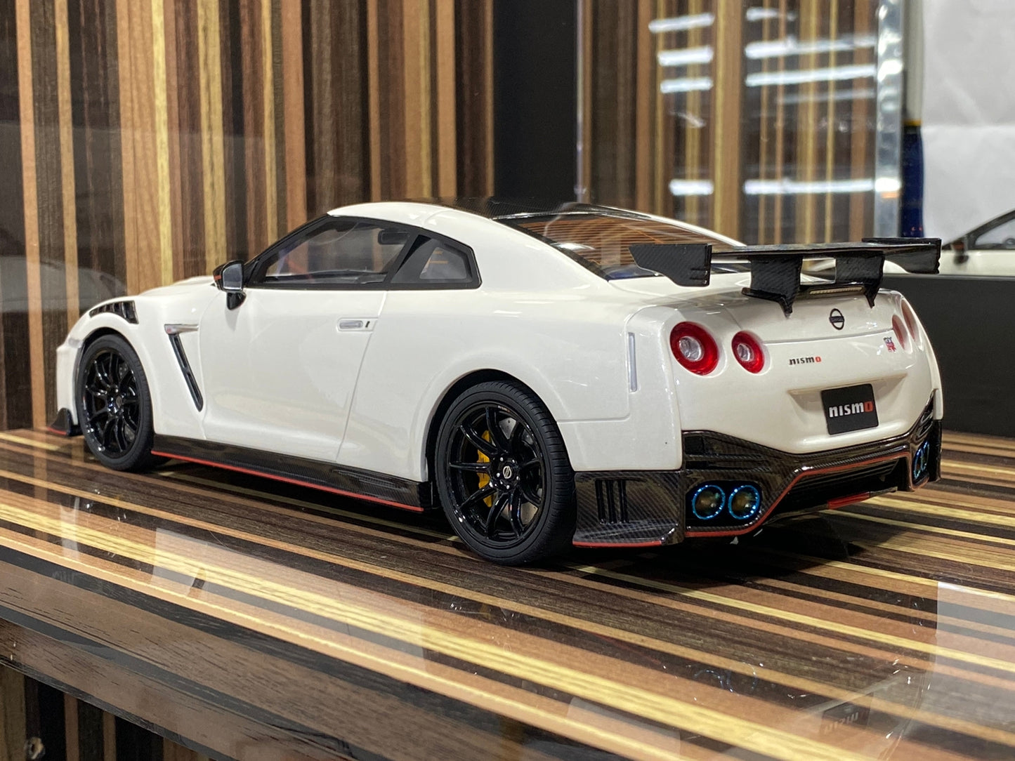 1/18 Diecast Nissan GT-R R35 Nismo Kyosho Samurai Scale Model Car