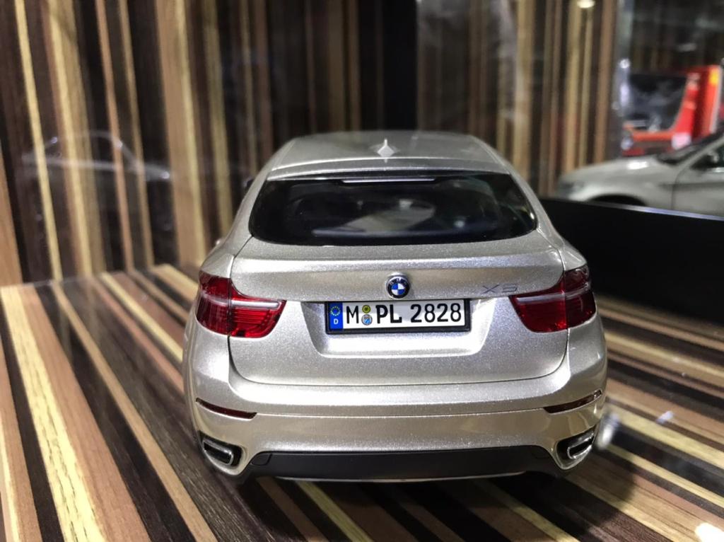 1/18 Diecast BMW X6 Silver Kyosho Scale Model Car