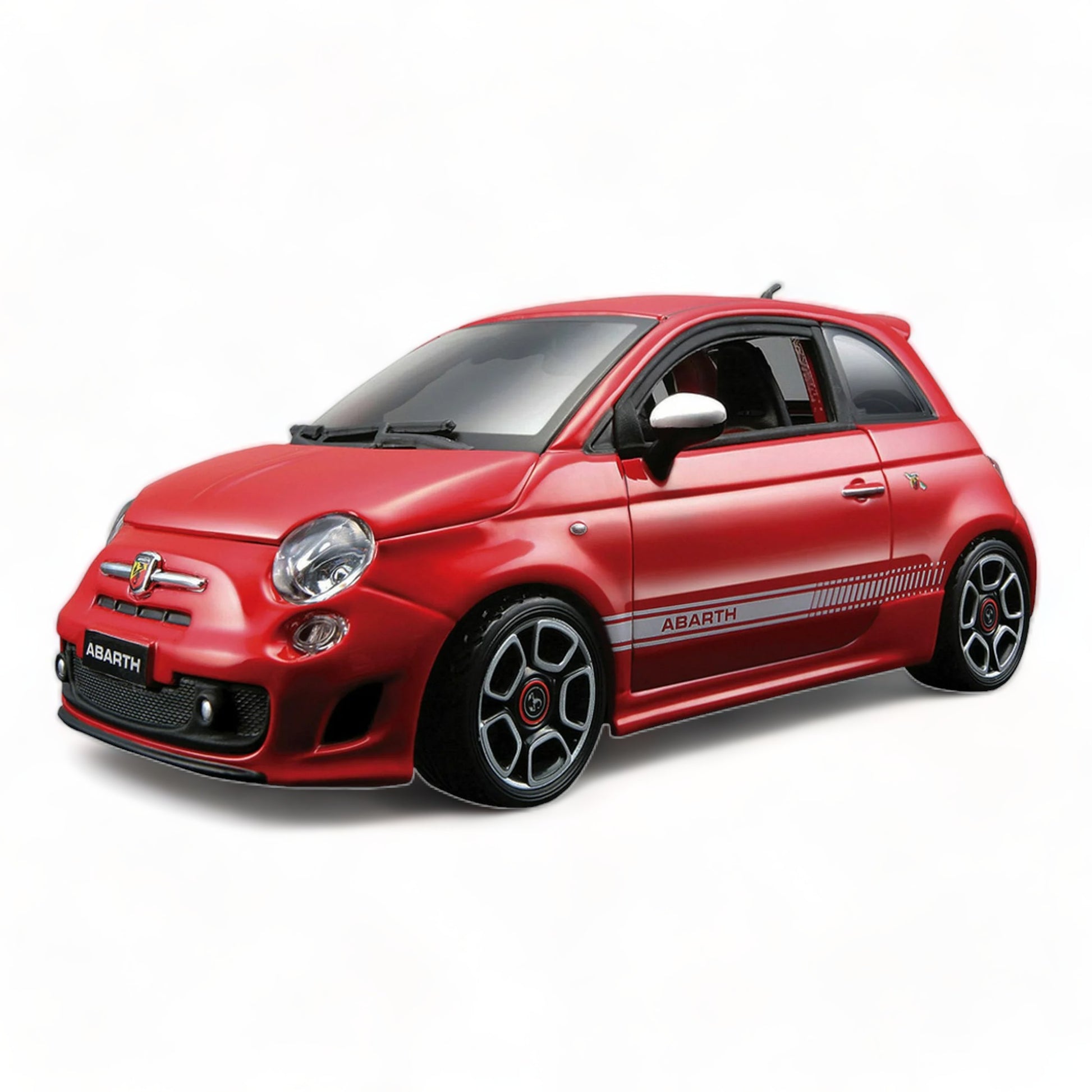 1/18 Diecast Abarth 500 Red Bburago Scale Model Car –