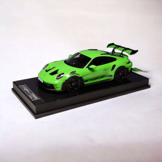 1/18  Porsche 911 GT3 RS 992.1  Green - Timothy & Pierre|Sold in Dturman.com Dubai UAE.