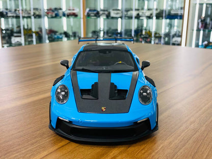 1/18 Diecast Full Opening - Minichamps Porsche 911 GT3 RS 2024 (Blue)