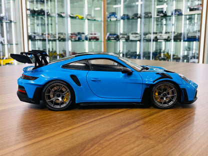 1/18 Diecast Full Opening - Minichamps Porsche 911 GT3 RS 2024 (Blue)