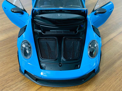 1/18 Diecast Full Opening - Minichamps Porsche 911 GT3 RS 2024 (Blue)