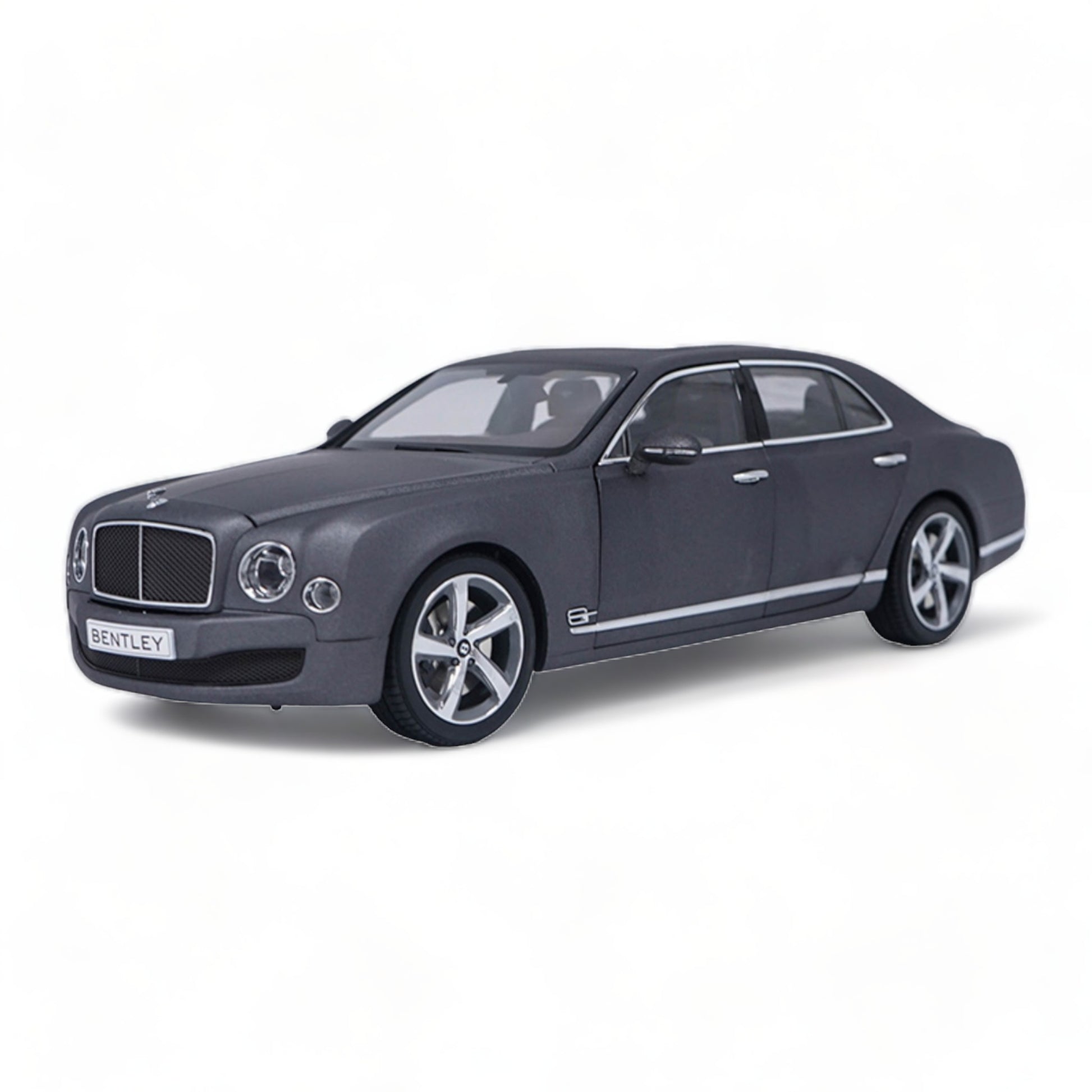 1/18 Diecast Bentley Mulsanne Speed Grey Kyosho Scale Model Car