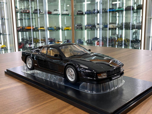 1/18 Diecast  KK Scale Ferrari Testorossa 1986 in Black