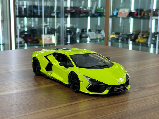 1:18 Maisto Lamborghini Revuelto Green Full Opening Diecast Scale Model