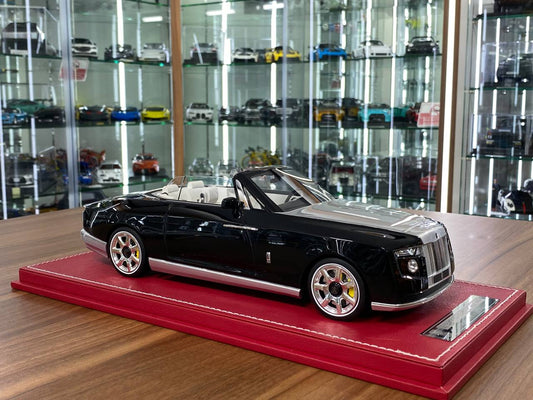 1/18 Resin Model – Rolls Royce Boat Tail | SC Models | Black/Silver | Limited 66 pcs