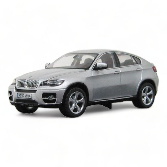1/18 Diecast BMW X6 Silver Kyosho Scale Model Car