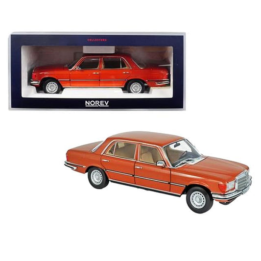 1976 Mercedes Benz 450 SEL 6.9 Metallic Orange 1-18 Diecast Model Car by Norev