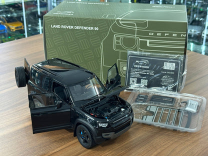 1/18 Diecast Land Rover Defender 90 (2020) – Almost Real (Santorini Black) - Dubai