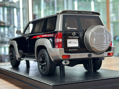 Ivy Model 1/18 Nissan Patrol Super Safari Y61 – Black, Limited Edition
