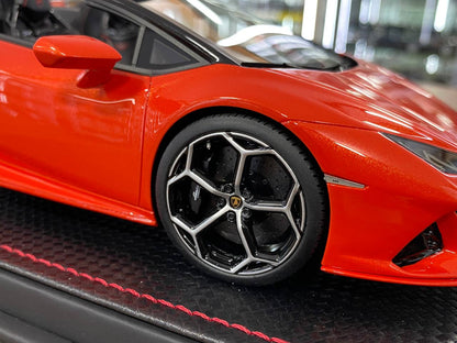 1:18 Resin Lamborghini Huracán EVO Spyder  – Arancio Xanto | MR Collection (Limited 49 pcs)