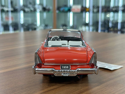 The Franklin Mint Plymouth Belvedere Convertible 1958 – Red – 1:24 Diecast Model (Full opening)