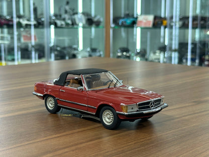 The Franklin Mint Mercedes-Benz SL 450 1973 – Brown – 1:24 Diecast Model (Full opening)