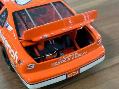 Action Racing Collectables NASCAR Chevrolet Monte Carlo Elite 1997 – Dale Earnhardt #3 Goodwrench Wheaties Orange – 1:24 Diecast Model (Full Opening, Limited Edition)