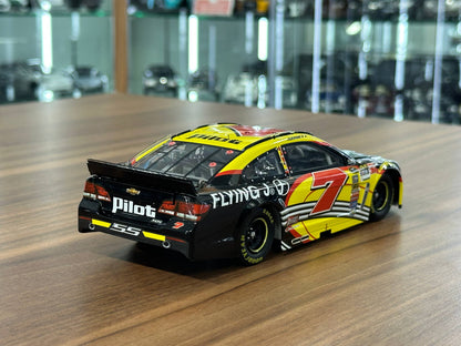 NASCAR Chevrolet SS 2014 Michael Annett #7 1:24 Diecast – Silver – Action Racing Collectables Limited Edition