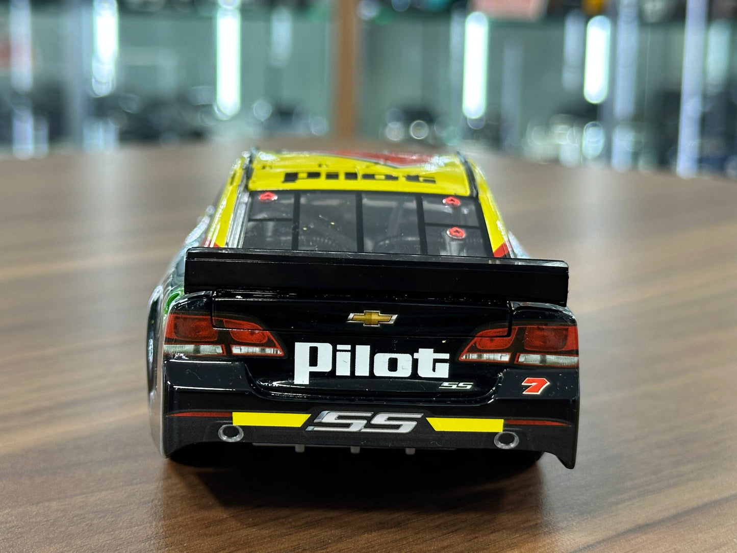 NASCAR Chevrolet SS 2014 Michael Annett #7 1:24 Diecast – Silver – Action Racing Collectables Limited Edition