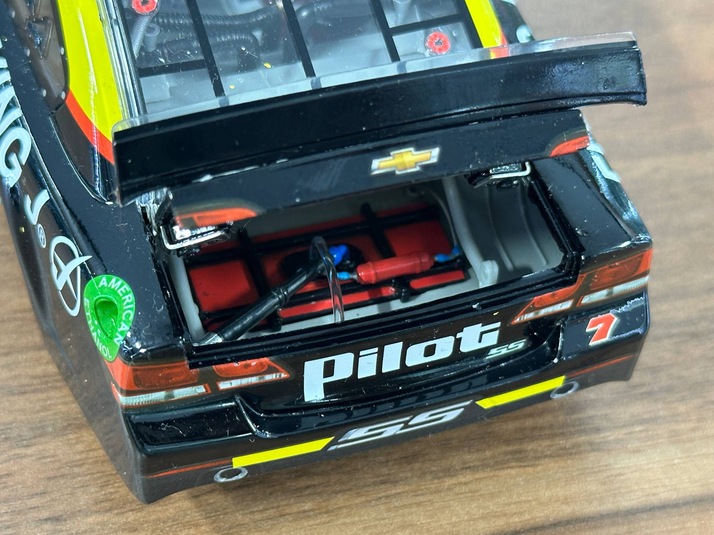 NASCAR Chevrolet SS 2014 Michael Annett #7 1:24 Diecast – Silver – Action Racing Collectables Limited Edition