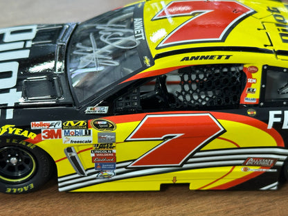 NASCAR Chevrolet SS 2014 Michael Annett #7 1:24 Diecast – Silver – Action Racing Collectables Limited Edition
